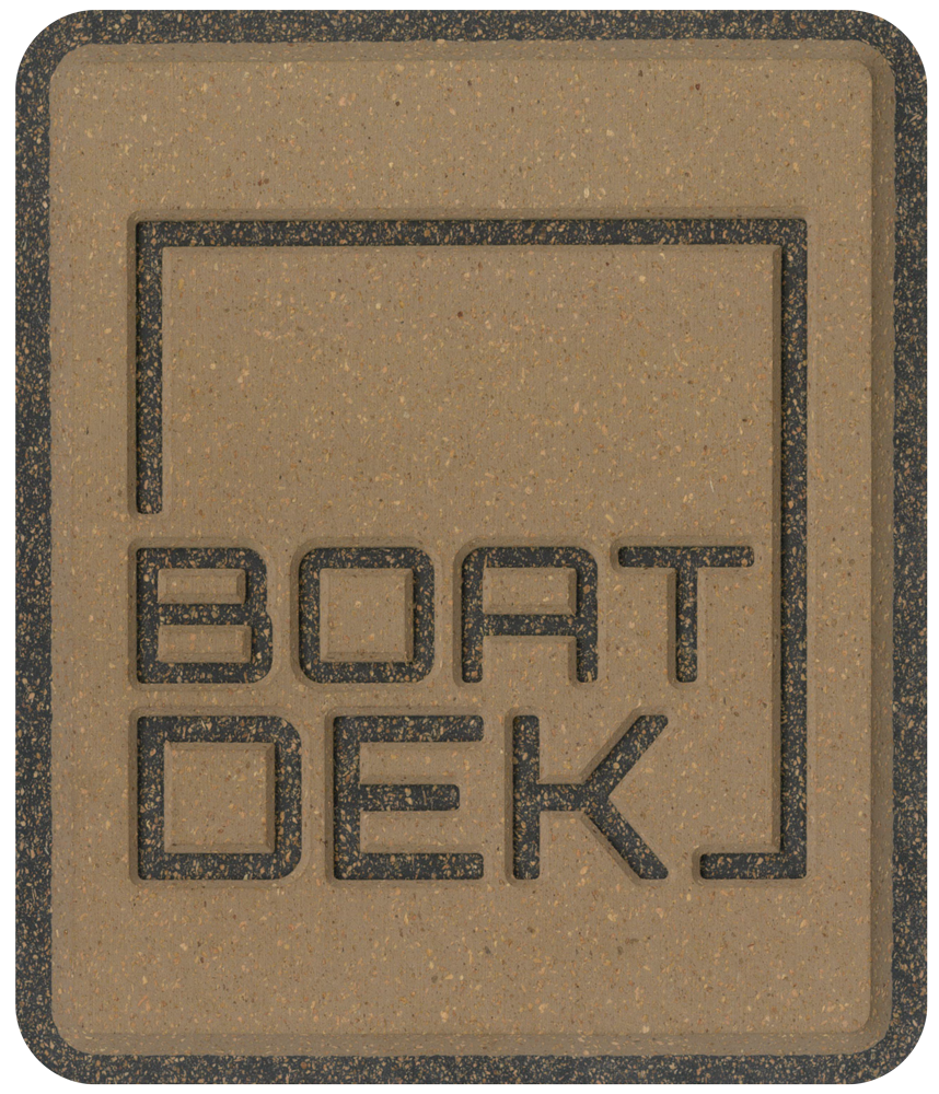BoatDek Teak/Black Evercor