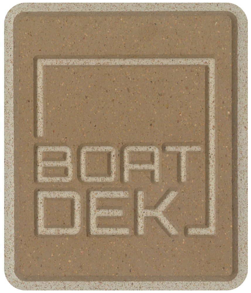 BoatDek Teak/White Evercor